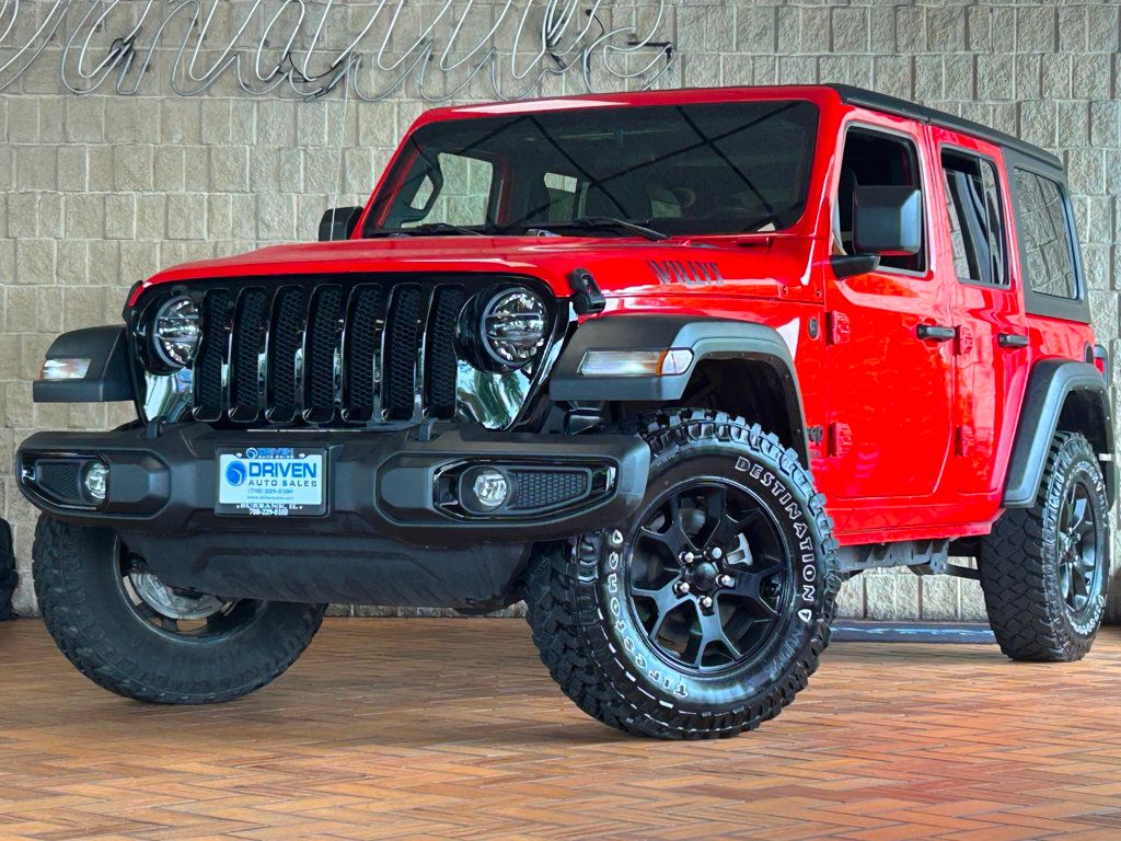 2021 Jeep Wrangler Unlimited Willys 4x4 - 22881529 - 37