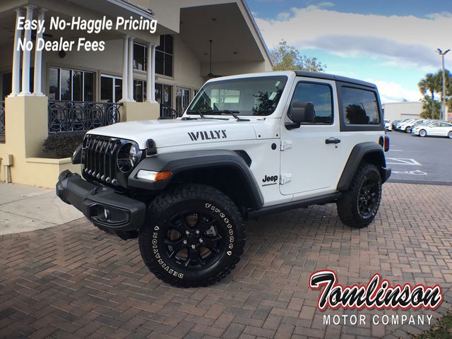 2021 Used Jeep Wrangler Willys 4x4 With Customer Preferred Package 22w 5995 Value At