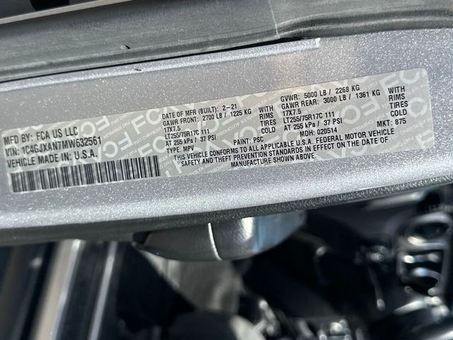 2021 Jeep Wrangler Willys Sport 4x4 - 22929195 - 22