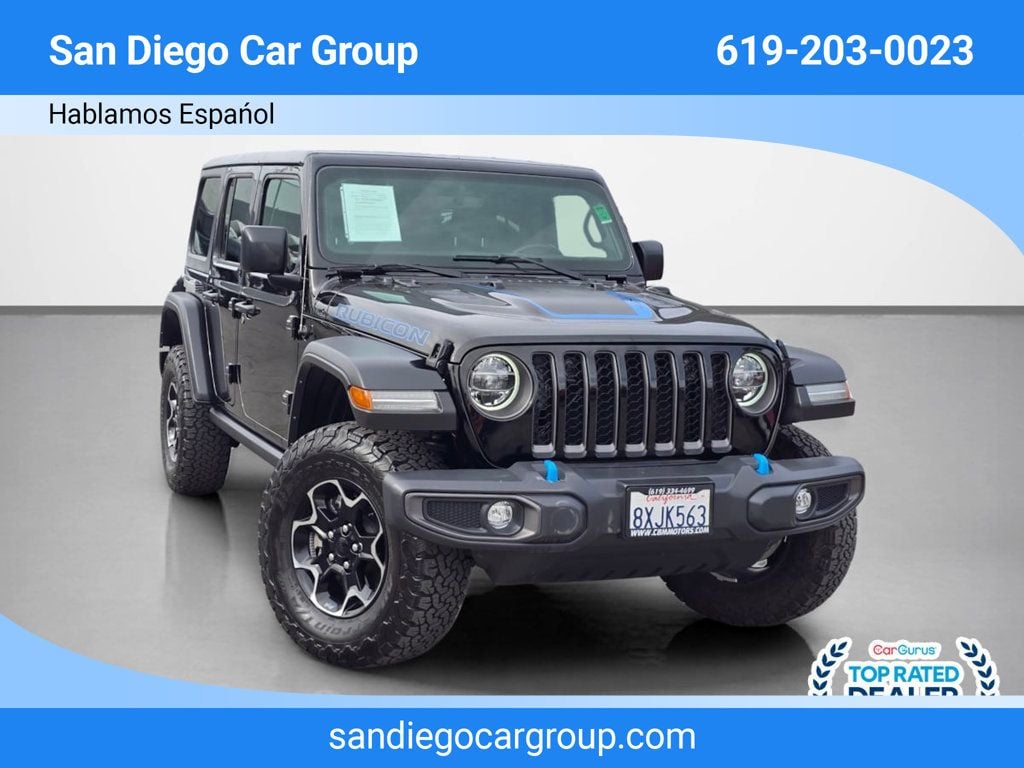 2021 Jeep Wrangler 4xe Unlimited Rubicon - 22745905 - 0