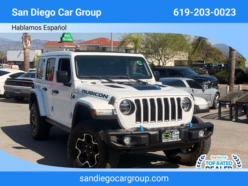 2021 Jeep Wrangler 4xe Unlimited Rubicon - 22921432 - 0