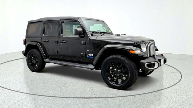 2021 Jeep Wrangler 4xe Unlimited Sahara 4xe w/ Cold Weather Group & Keyless Entry - 23083362 - 2
