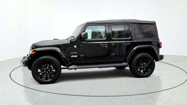2021 Jeep Wrangler 4xe Unlimited Sahara 4xe w/ Cold Weather Group & Keyless Entry - 23083362 - 7