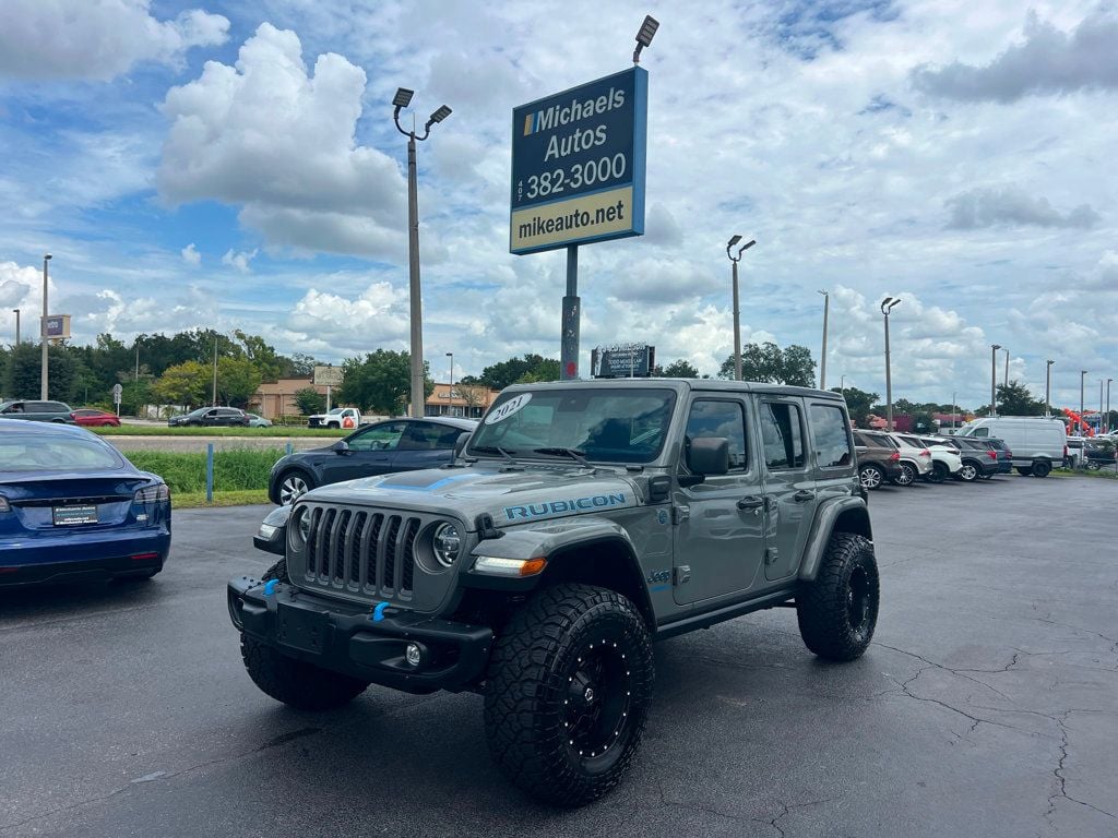 2021 Jeep Wrangler Unlimited Rubicon 4XE Unlimited Rubicon 4XE HARDTOP - 22576736 - 0