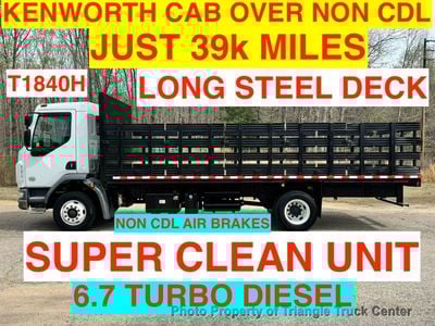 2021 Kenworth KW K270 NON CDL STAKE JUST 39k MI! UNDER 26k GVW - 3BKJHM6X9MF582573