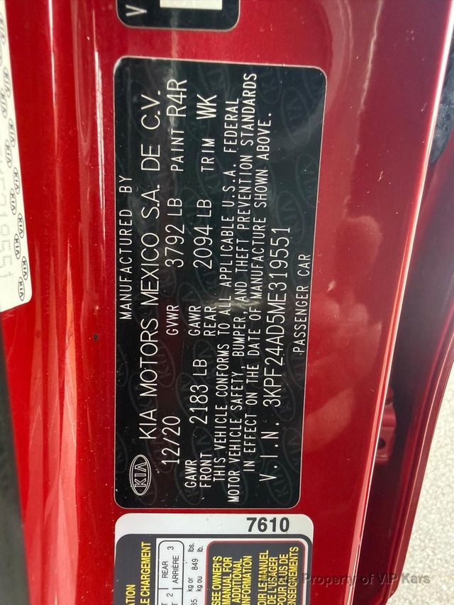 2021 Kia Forte FE IVT - 22110181 - 21