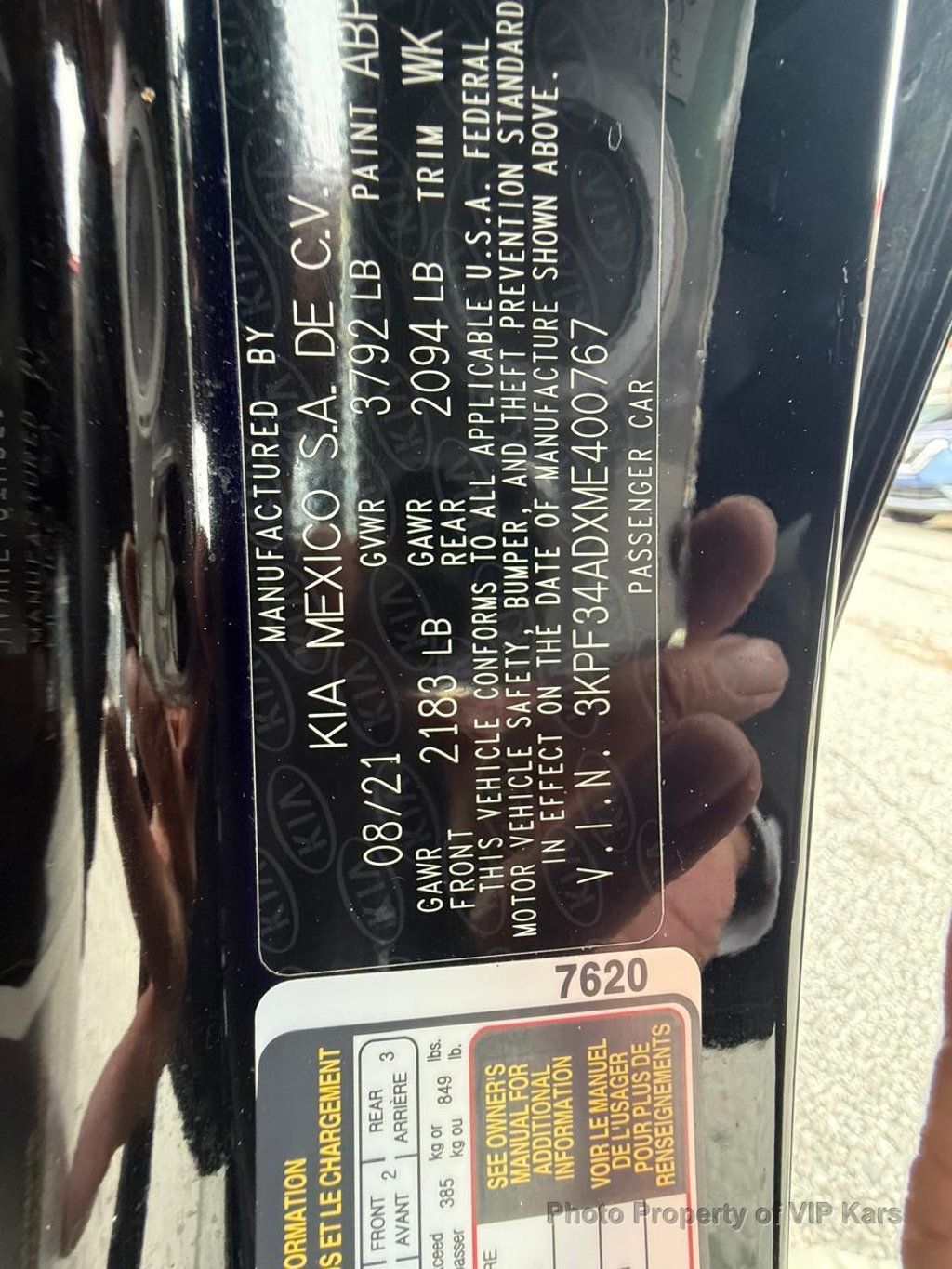 2021 Kia Forte GT-Line IVT - 22939205 - 17