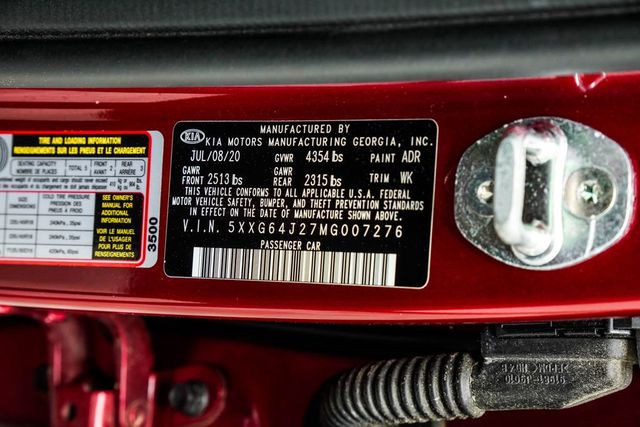 2021 Kia K5 GT-Line Automatic FWD - 23002836 - 43