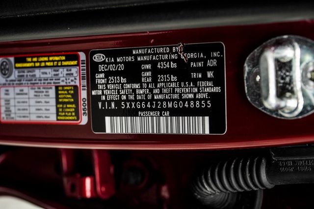 2021 Kia K5 GT-Line Automatic FWD - 22959860 - 38