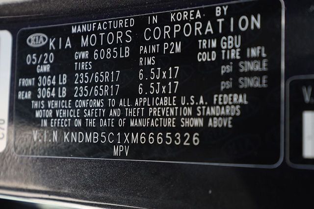 2021 KIA SEDONA LX - 22921074 - 36