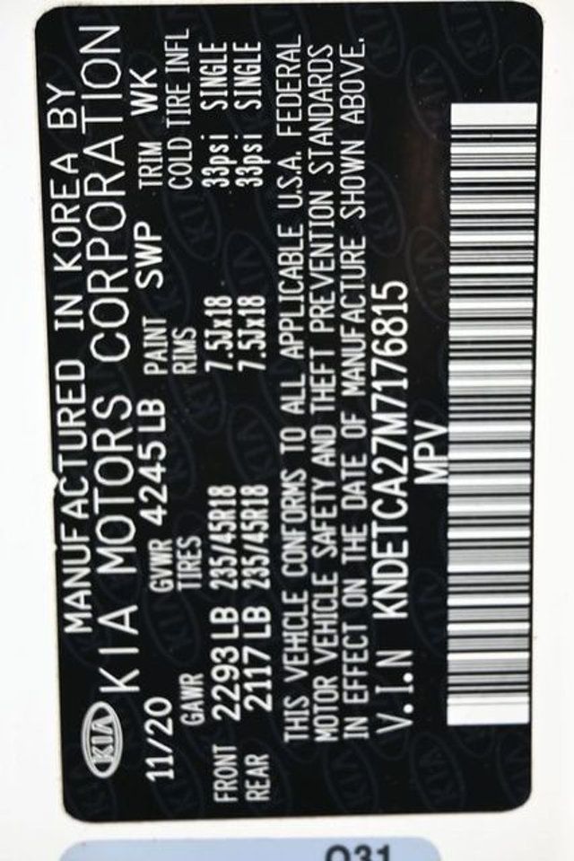 2021 Kia Seltos SX DCT AWD - 22993241 - 3