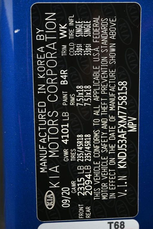 2021 Kia Soul Turbo DCT - 23015437 - 8