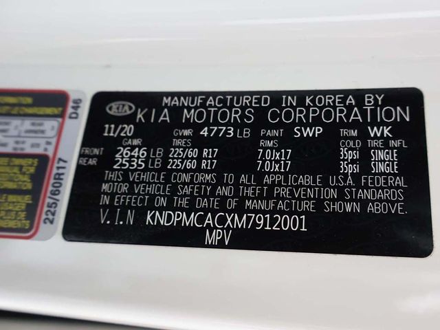 2021 Kia Sportage LX AWD - 23015693 - 42