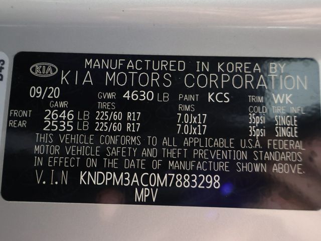 2021 Kia Sportage LX FWD - 23087295 - 40