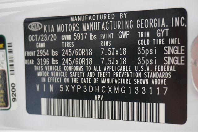 2021 Kia Telluride EX AWD - 22896675 - 33