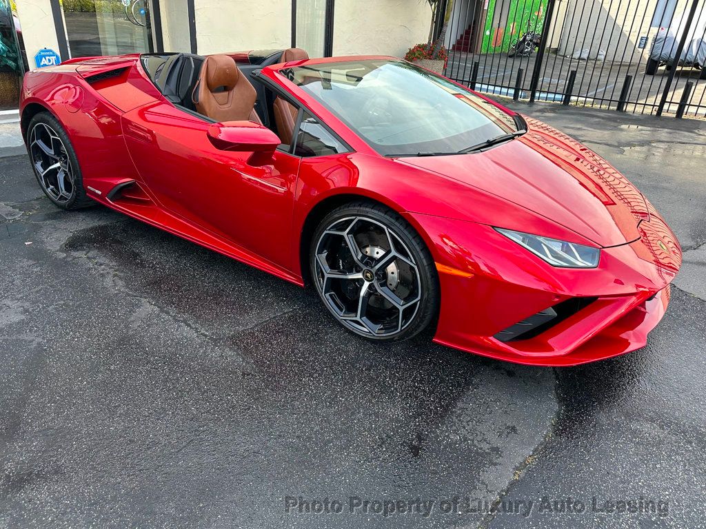 2021 Used Lamborghini Huracan EVO Spyder RWD at Luxury Auto Leasing ...