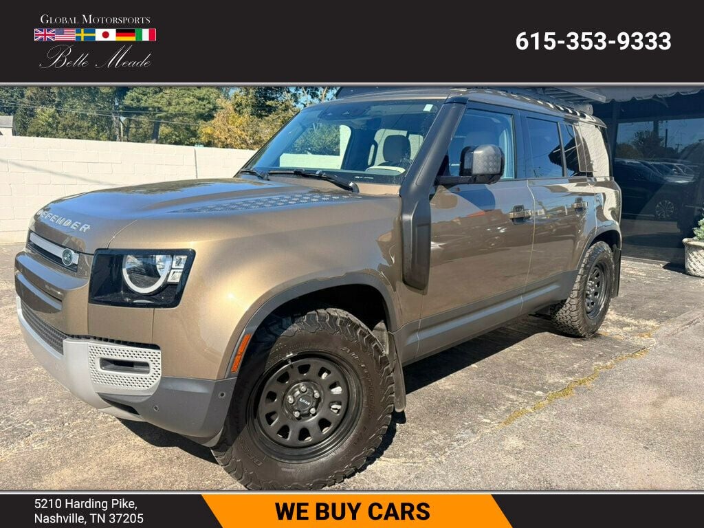 2021 Land Rover Defender LocalTrade/110-S/Off-RoadPkg/Comfort&ConveniencePkg/NAV - 22931454 - 0