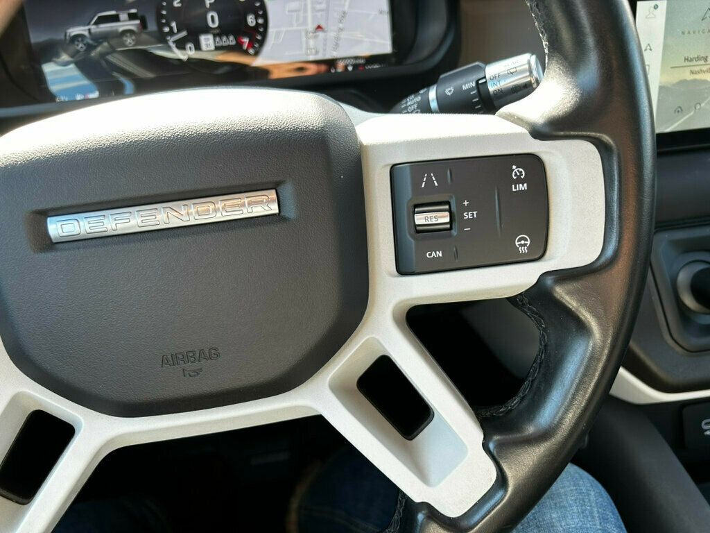 2021 Land Rover Defender LocalTrade/Defender-90/HeatedLeatherSeats/BlindSpotMonitor/NAV - 22963020 - 20