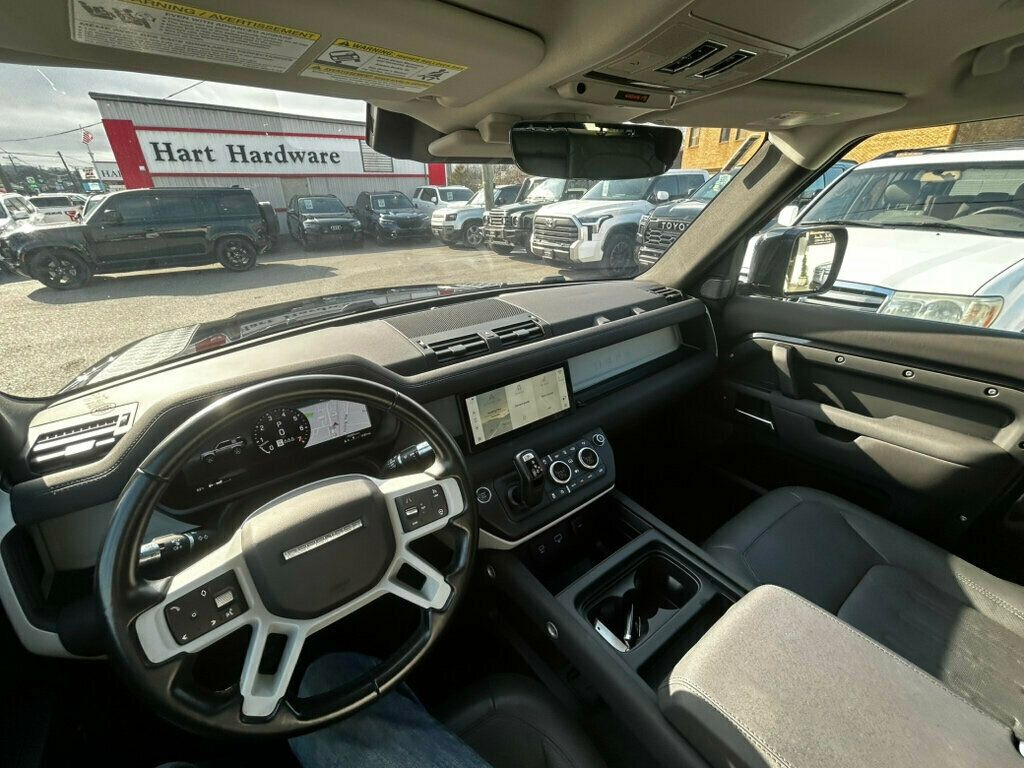 2021 Land Rover Defender LocalTrade/Defender-90/HeatedLeatherSeats/BlindSpotMonitor/NAV - 22963020 - 23