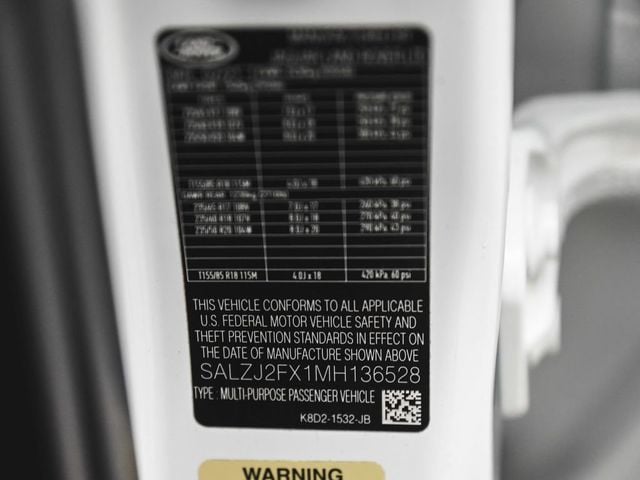 2021 Land Rover Range Rover Evoque S - 22990285 - 15