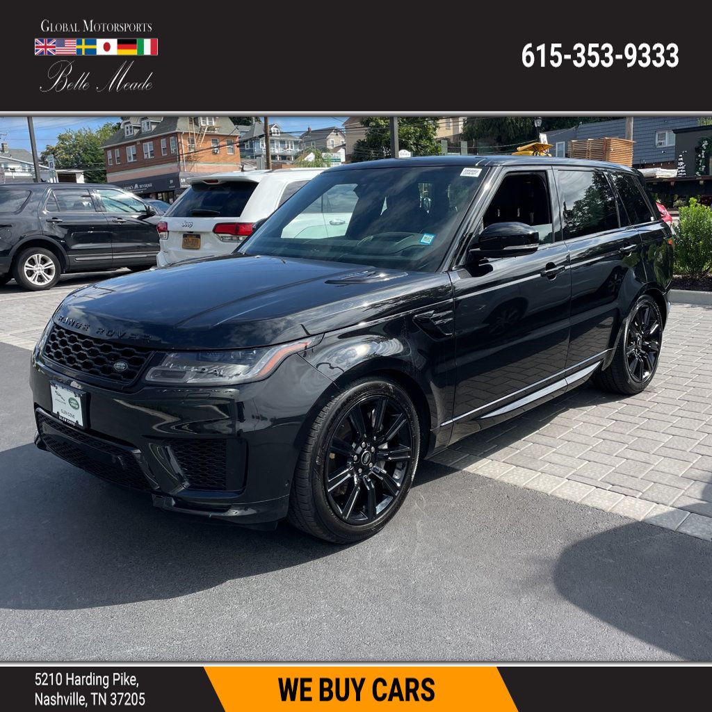 2021 Land Rover Range Rover Sport Heads Up Display/Heated&Cooled Seats/Meridian Premium Audio/NAV - 22599690 - 0