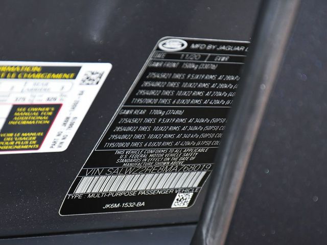 2021 Land Rover Range Rover Sport SVR - 23024188 - 19