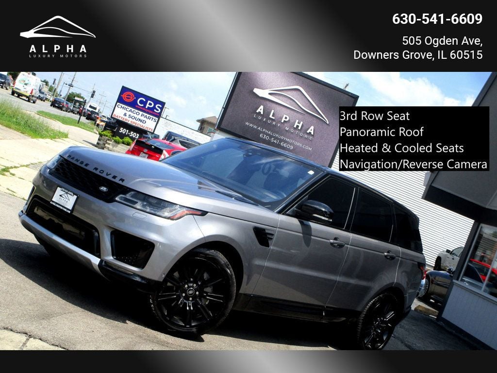 2021 Land Rover Range Rover Sport Turbo i6 MHEV HSE Silver Edition - 23046298 | Video 1