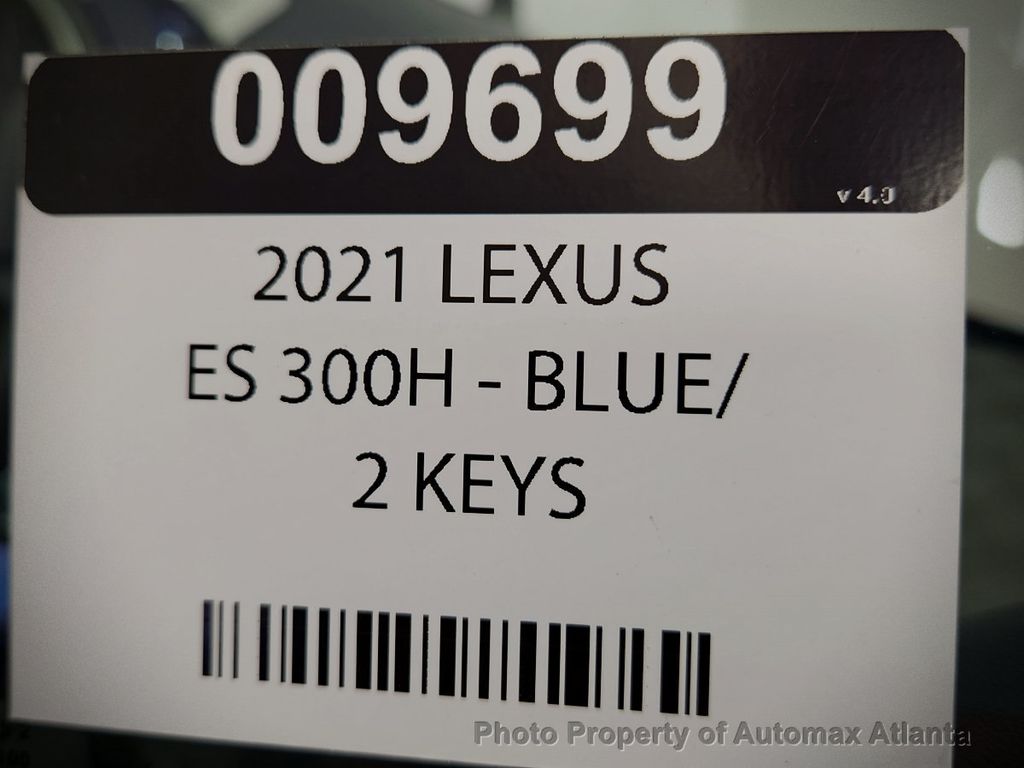 2021 LEXUS ES ****300H LUXURY Package*** - 22055894 - 69