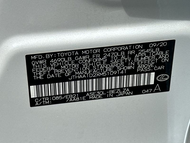 2021 Lexus IS IS 300 RWD - 23003691 - 20