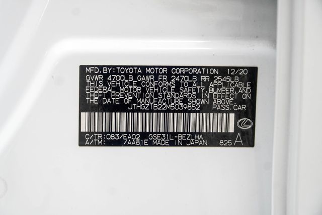 2021 Lexus IS IS 350 F SPORT RWD - 23072480 - 43