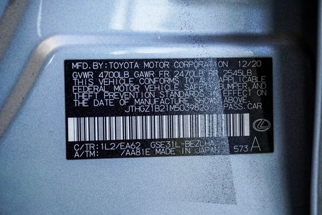 2021 Lexus IS IS 350 F SPORT RWD - 22941216 - 26