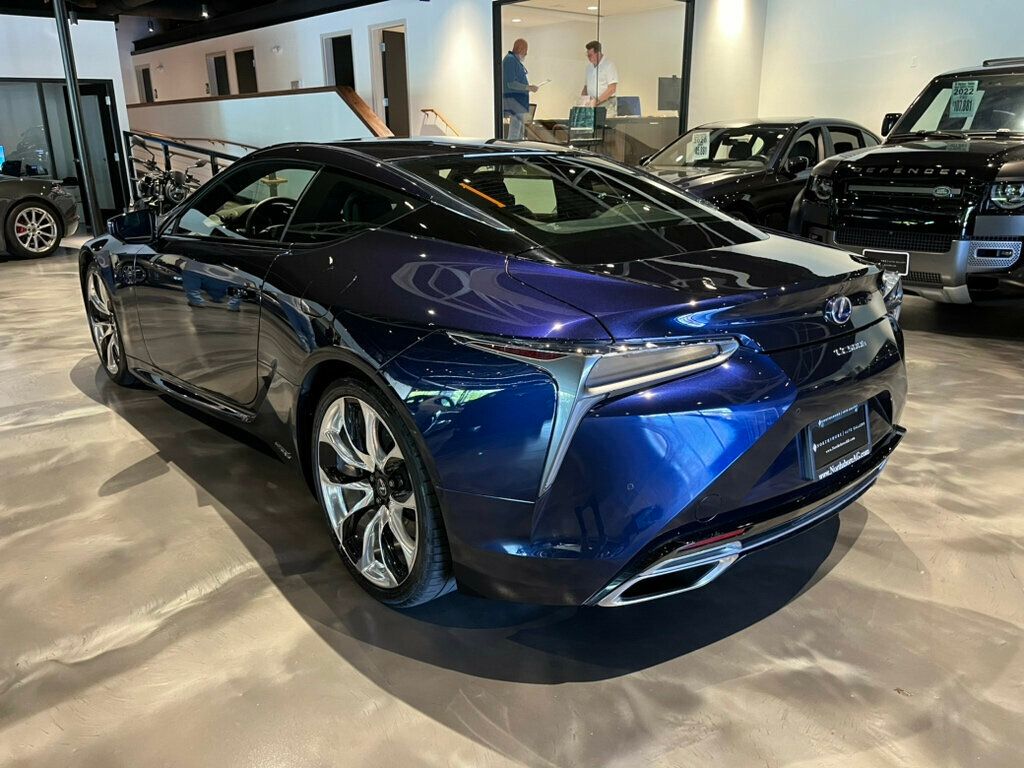 2021 Lexus LC Hybrid/TouringPkg/HeadUpDisplay/MarkLevinsonSound/GlassRoof - 22410468 - 2
