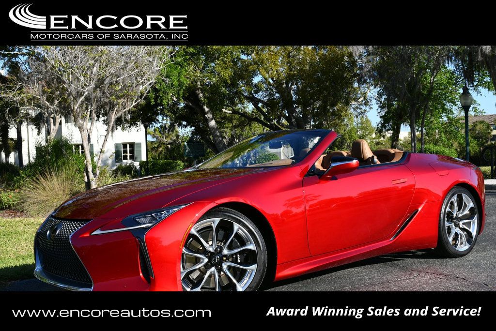 2021 Lexus LC LC 500 RWD 2 Door Convertible W/Touring and Cold Area Packages - 22993469 | Video 1