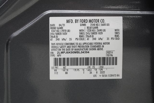 2021 Lincoln Nautilus Reserve FWD - 23010570 - 46