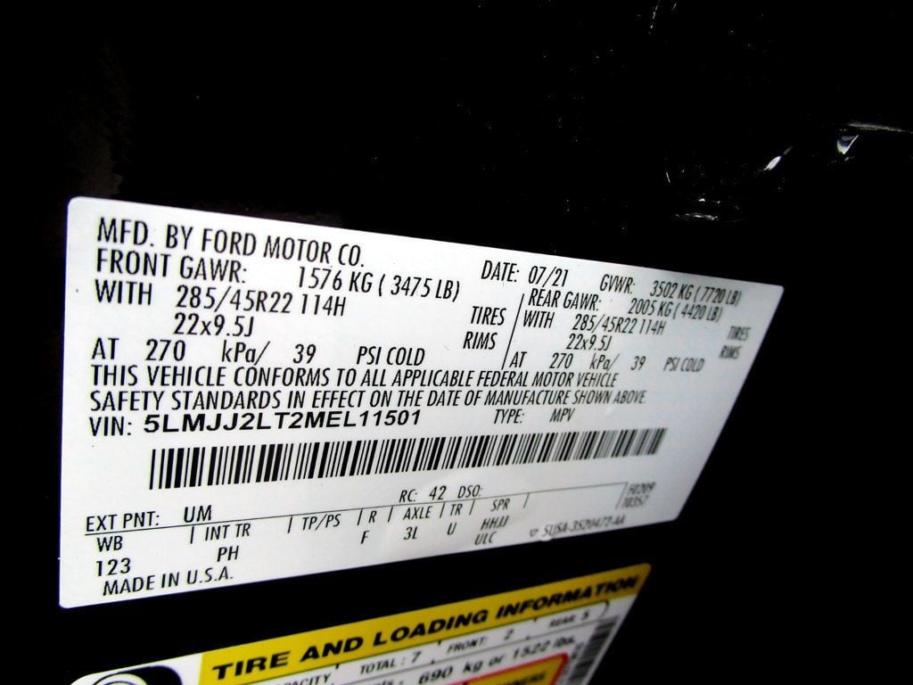 2021 Lincoln Navigator Reserve 4x4 - 23018454 - 49