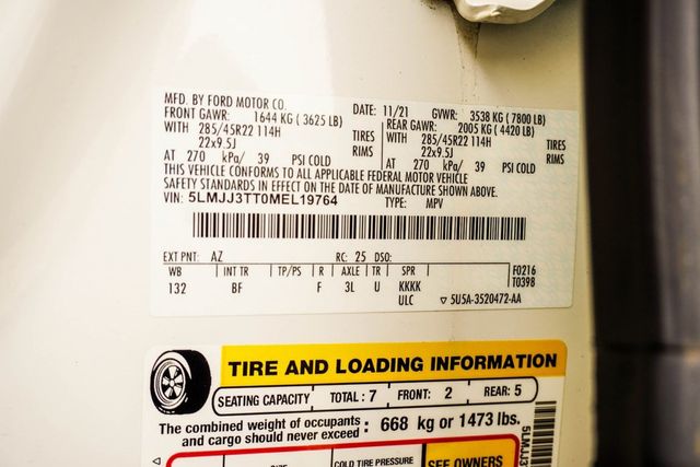 2021 Lincoln Navigator L Black Label 4x4 - 22968308 - 43