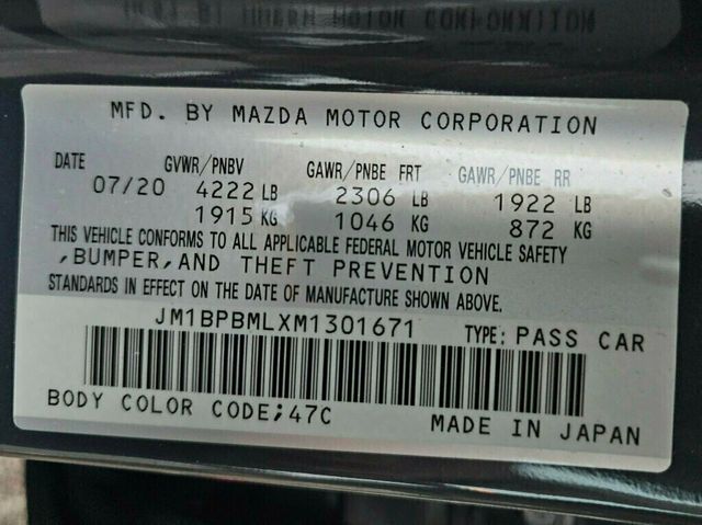 2021 Mazda Mazda3 Hatchback Premium Automatic AWD - 22964851 - 46