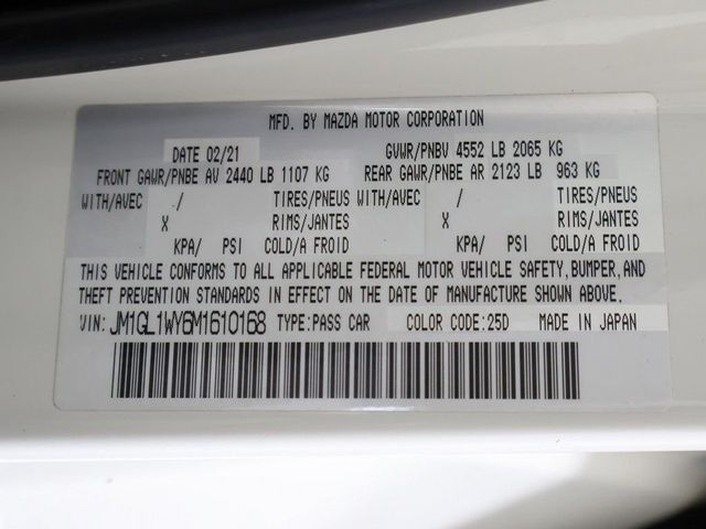 2021 Mazda Mazda6 Grand Touring Reserve Automatic - 23002413 - 56