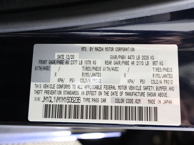 2021 Mazda Mazda6 Touring Automatic - 23014329 - 50