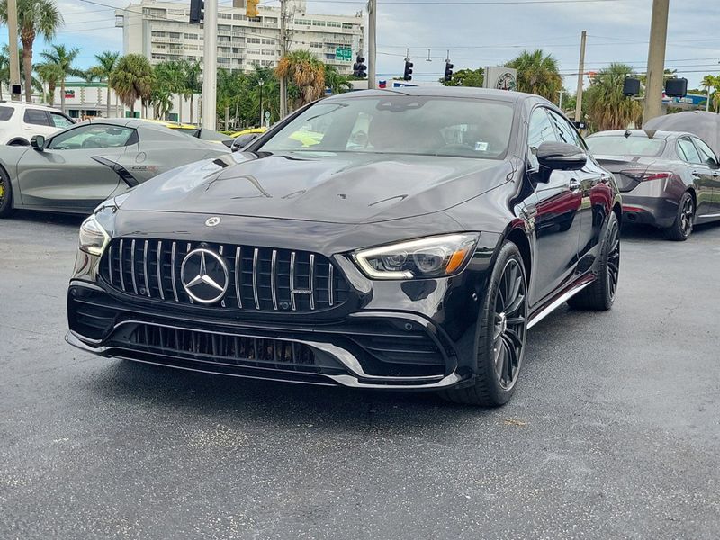 Used 2021 Mercedes-Benz AMG GT 4-Door Coupe 43 with VIN W1K7X5KB3MA042626 for sale in Miami, FL