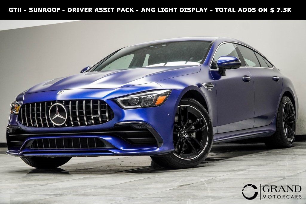 Used 2021 Mercedes-Benz AMG GT 4-Door Coupe 43 with VIN W1K7X5KB4MA036933 for sale in Kennesaw, GA