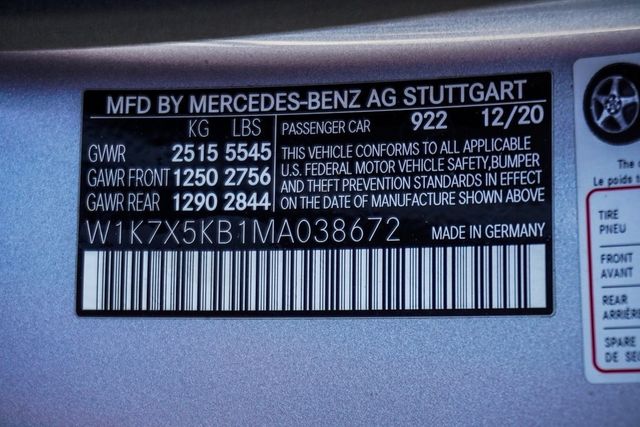 2021 Mercedes-Benz AMG GT AMG GT 43 4-Door Coupe - 22924010 - 44