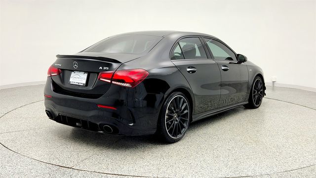 2021 Mercedes-Benz A-Class AMG A 35 4MATIC Sedan with Aerodynamic Pkg & Leather Upholstery - 22973871 - 4