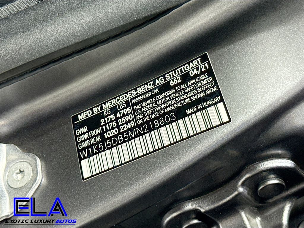 2021 Mercedes-Benz CLA MAJOR SERVIVE DONE FROM MERCEDES RECENT! HAS SPORT ADT SUSPEN  - 22940678 - 38