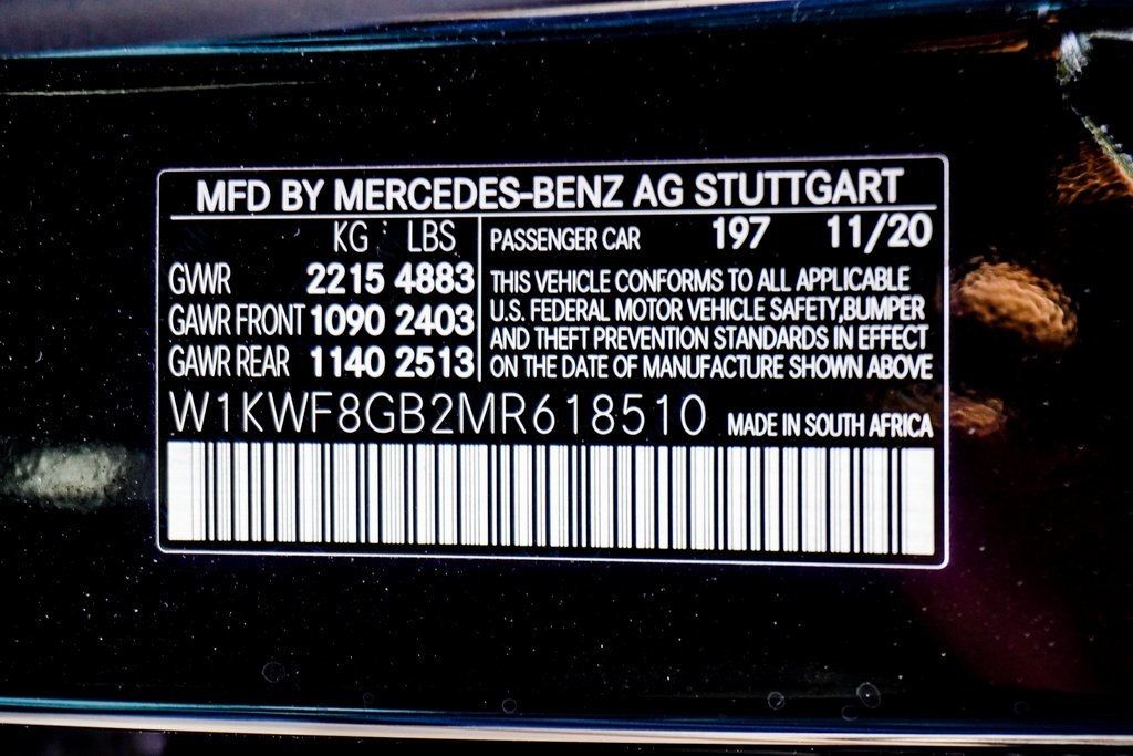 2021 Mercedes Benz C AMG 63 Sedan photo 47