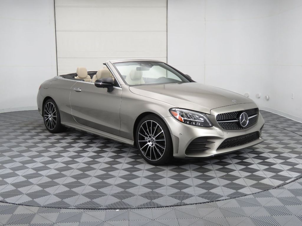 2021 Used Mercedes Benz C Class C 300 Cabriolet At Mini Of Tempe Az Iid 20901667