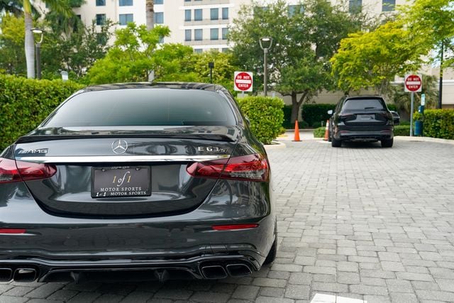 2021 Mercedes-Benz E-Class AMG E 63 S 4MATIC+ Sedan - 23062309 - 23