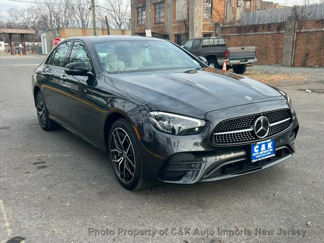 2021 Mercedes-Benz E-Class E 350 4MATIC,NIGHT PKG,DRIVER ASSIST,PANORAMA,AIRMATIC,AMG LINE - 22959396 - 4