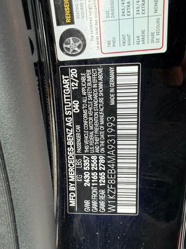 2021 Mercedes-Benz E-Class E 350 4MATIC Sedan - 23061076 - 44