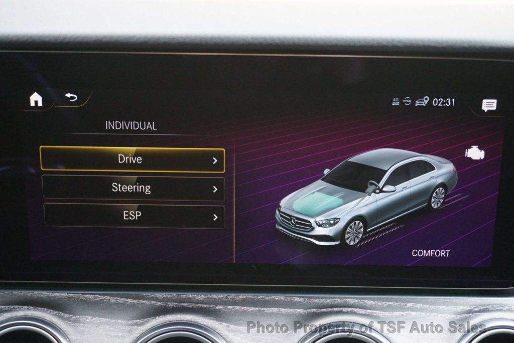 2021 Mercedes-Benz E-Class E 350 4MATIC Sedan AMG LINE PANORAMIC ROOF 360 CAMERAS 19" WHEEL - 22973233 - 31